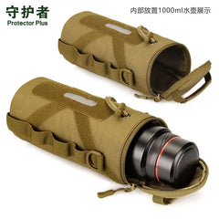 1000ml Tactical Molle Water Bottle Pouch Camo Army Outdoor Travel Camping Hiking