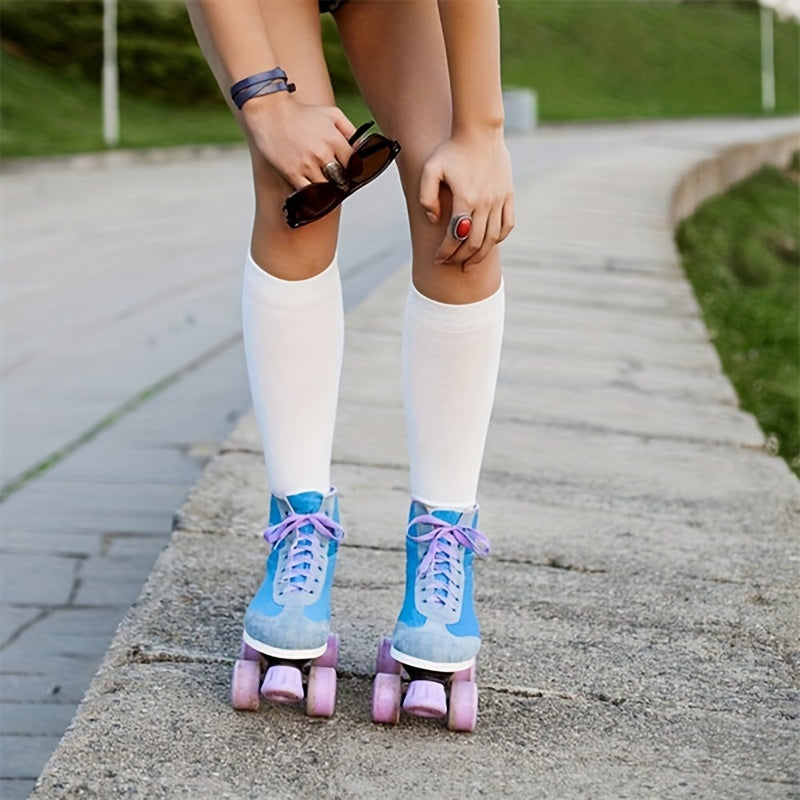 Compression Calf Socks Sports Knee High Women's Stockings