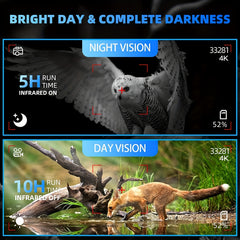 4K Night Vision Binoculars Infrared Night Vision Rechargeable