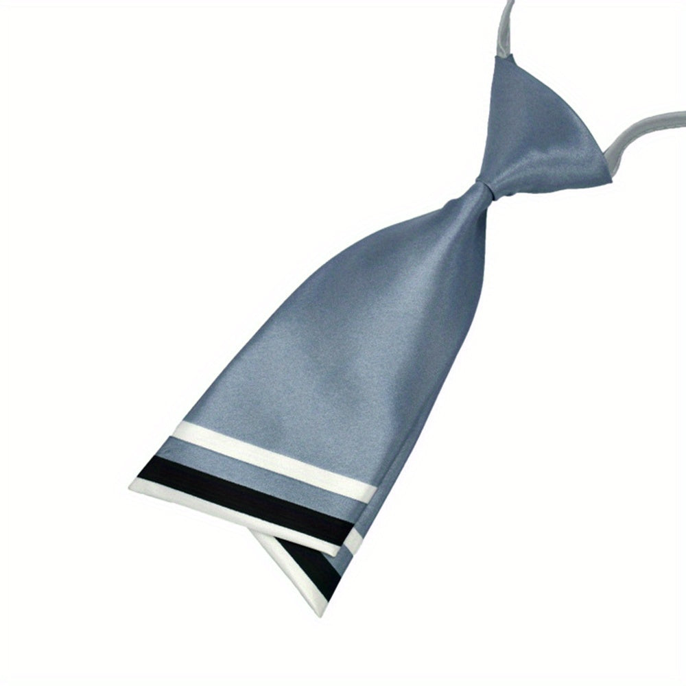 Adjustable Stripe Ties For Boys Students Teenager