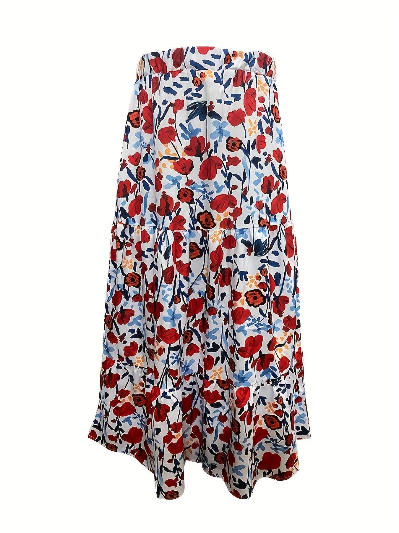  Women's Boho Smock Maxi Skirt