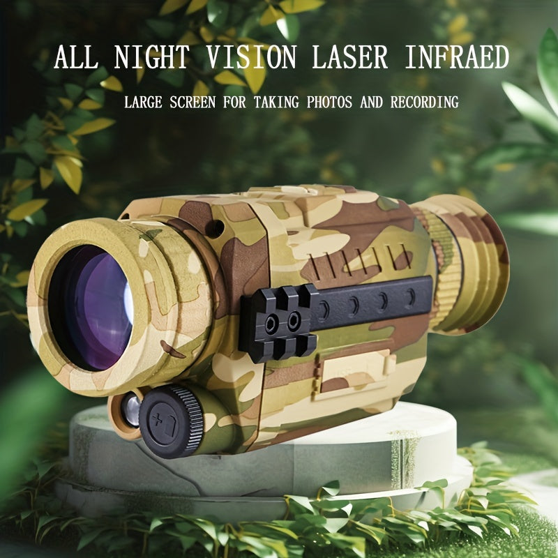 Night Vision Monocular 5X Optical Magnification 8X Digital Zoom