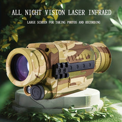 Night Vision Monocular 5X Optical Magnification 8X Digital Zoom