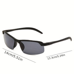 Men's Night Vision Sunglasses UV Resistant Dual Purpose Fishing Glasses