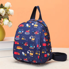 Excavator Print Lightweight Backpack for Kids