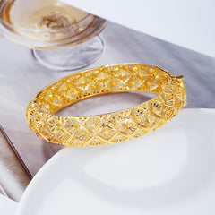 Boho Style Hollow Hand Bangle Wedding Decoration