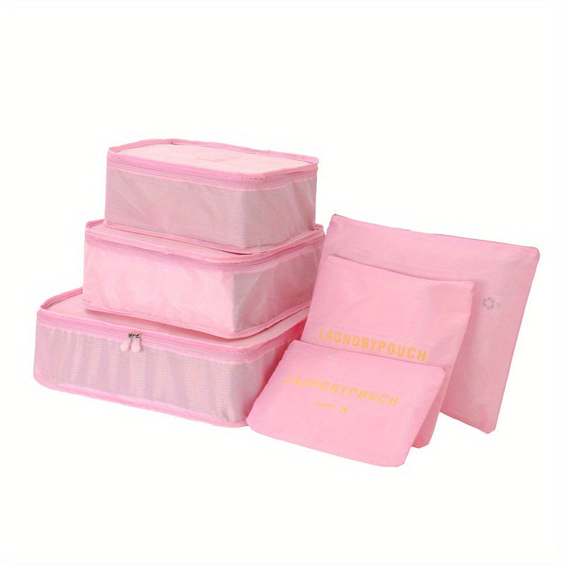 Travel Supplies Set Storage Bag Large Version 7 Pieces Business Trip Storage