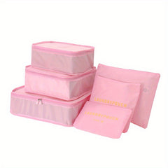 Travel Supplies Set Storage Bag Large Version 7 Pieces Business Trip Storage