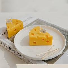 Cheese Scented Candles 4pcs Soy Wax Bedroom Bathroom Wedding Decor