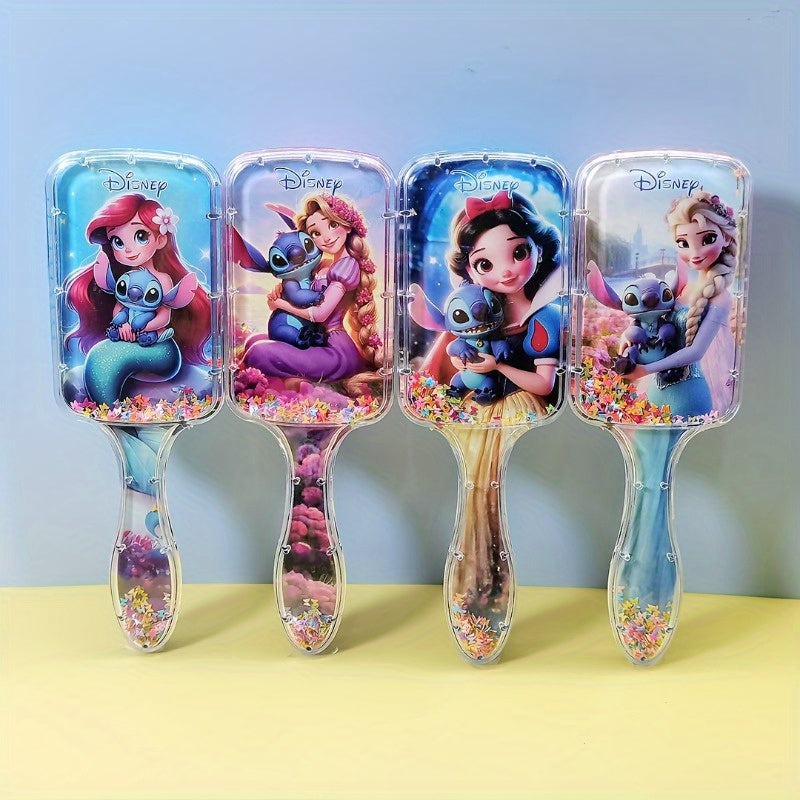 Elsa Square Hair Comb for Girls and Women