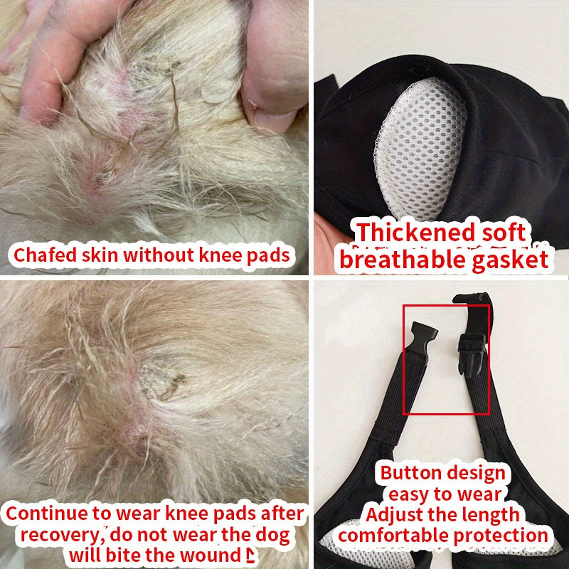 Dog Elbow Coat Anti ash Joint Protective Sleeve Wear Dog Leg Protector Pet Knee