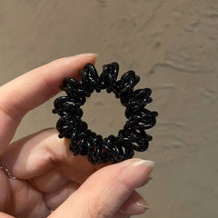 5PCS Braided Elastic Spiral Hair Rings Headwear Random Mixing