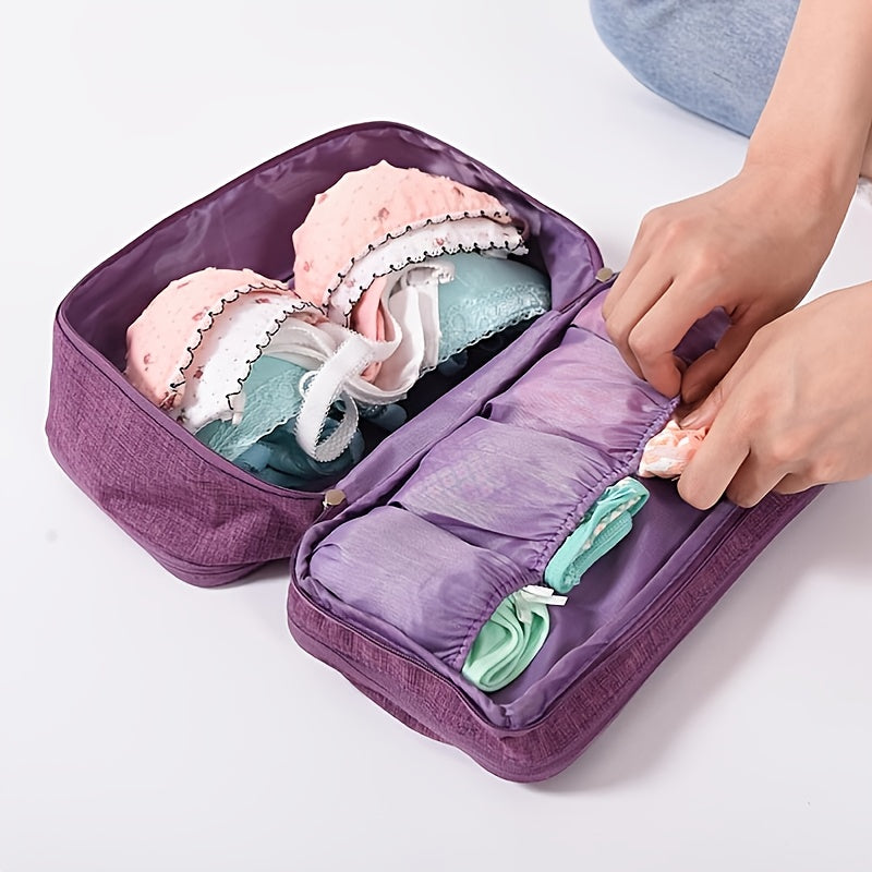 Portable Travel Underwear Storage Bag Toiletry Organizer