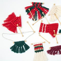 Set of 20 Hanging Rods for DIY Small Tapestry Accessories
