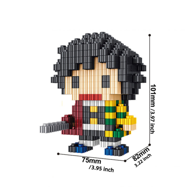 Anime Model Series Assembled Building Blocks Toy