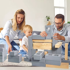 5 Pack Classic Foam Building Blocks Soft Sponge Pebbles Non Toxic Construction