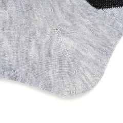 5 Pairs Letter Print Socks Comfy & Breathable Women's Stockings