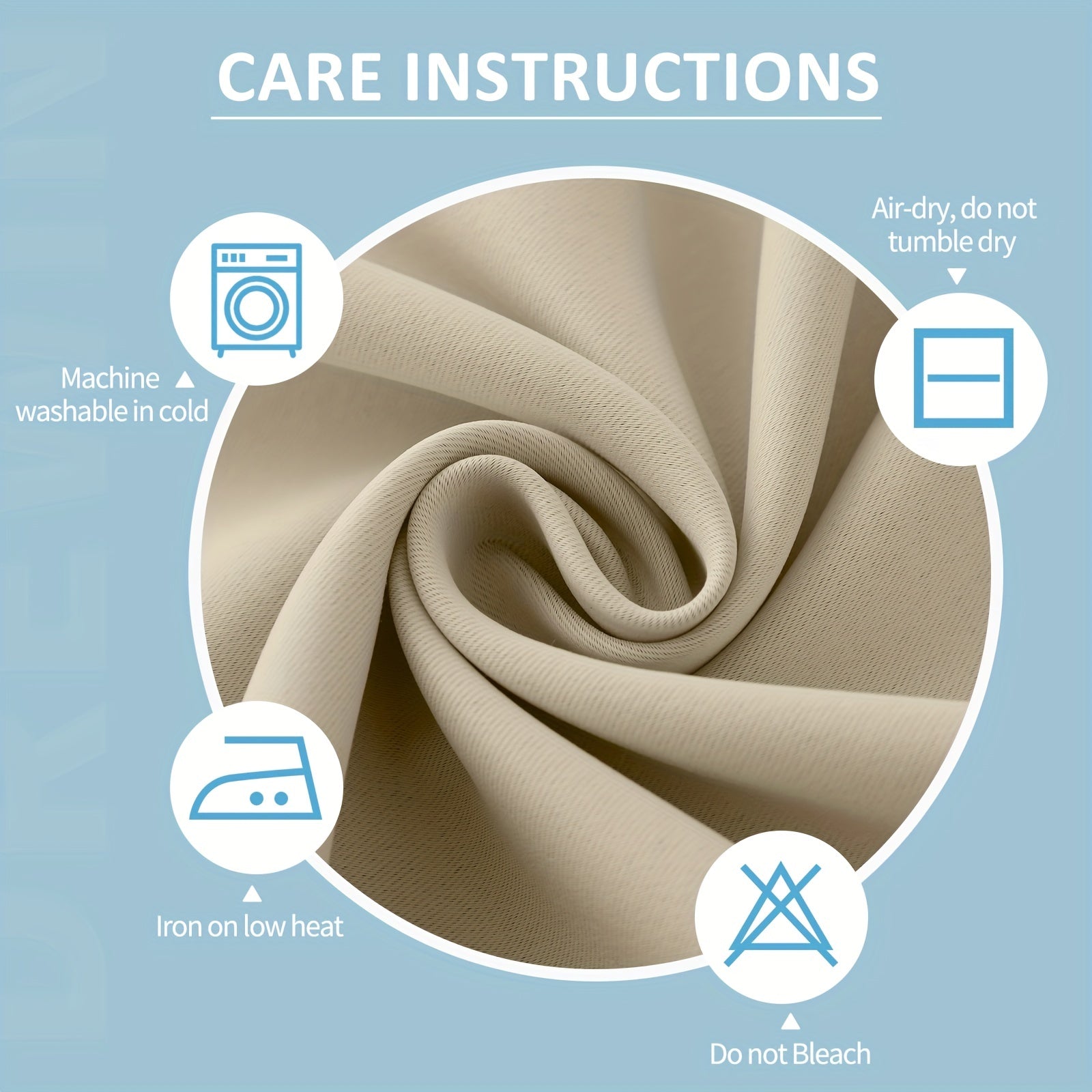 Waterproof Blackout Outdoor Curtains for Privacy and Decor