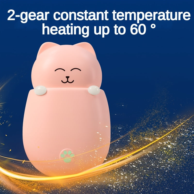 Mini Heater 1200mAh With Colorful Lights - Winter & Christmas