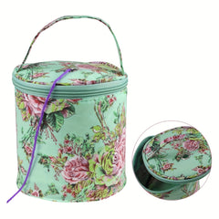 Small Portable Yarn Storage Bag Knitting Crochet Organizer