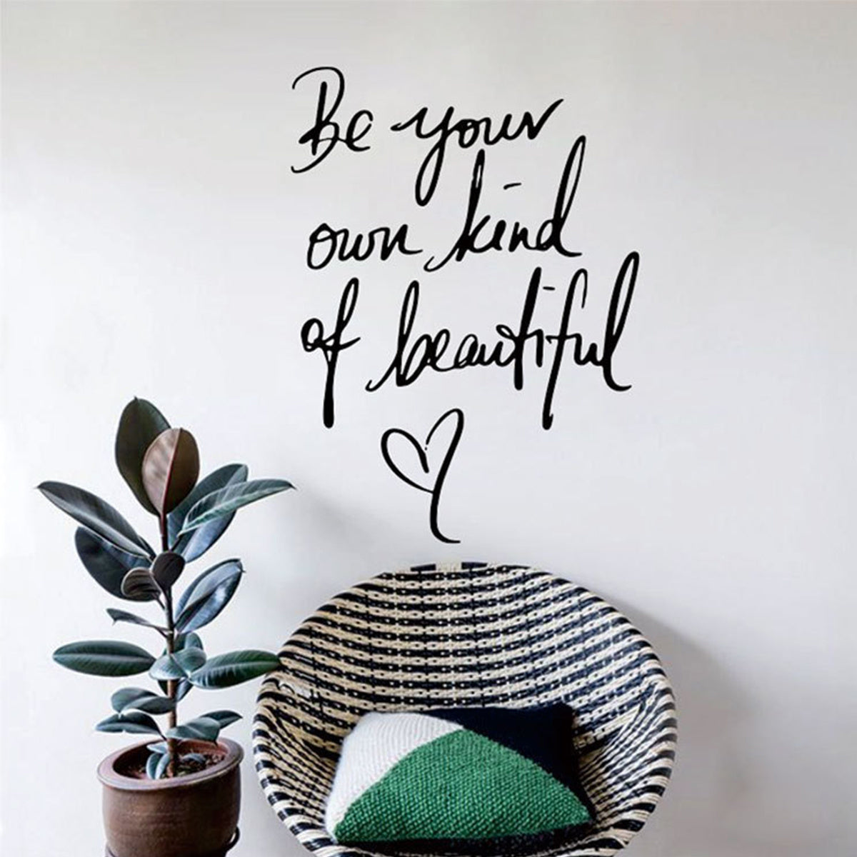Creative English Wall Stickers for Bedroom and Studio