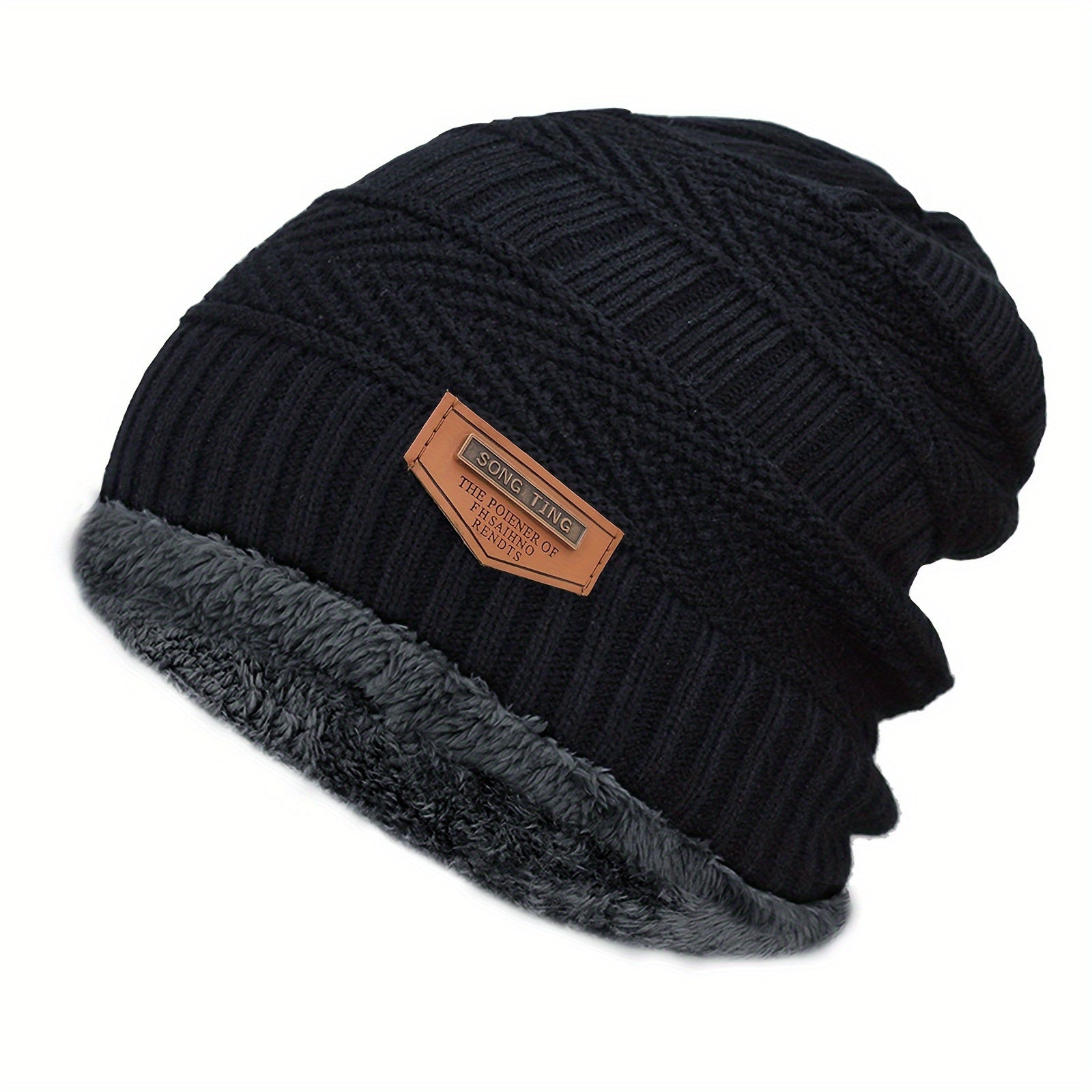 Men's & Women's Plus Velvet Ear Protection Woolen Hat