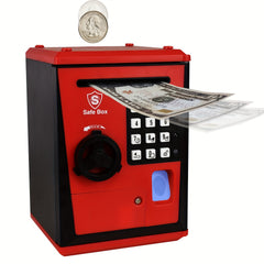 Kids Electronic Piggy Bank Safe Box Password Birthday Halloween Christmas