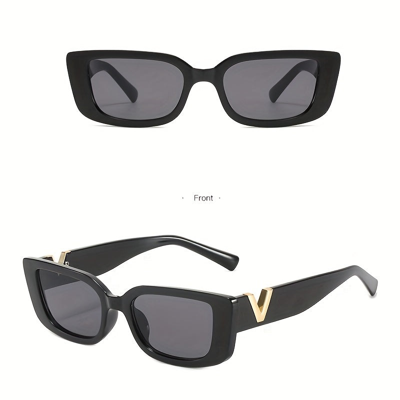Square Frame Sunglasses Wrap Around Glasses UV400