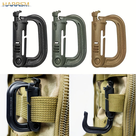 Military Carabiner D Ring Grimloc Snap for Backpacks Keychains