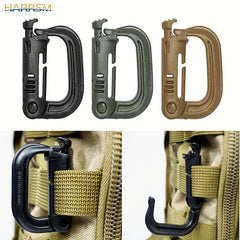 Military Carabiner D Ring Grimloc Snap for Backpacks Keychains