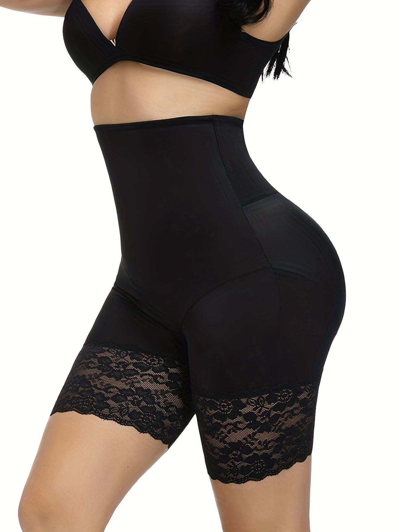 Lace Shaping Panties High Waist Tummy Control Slimming Panties