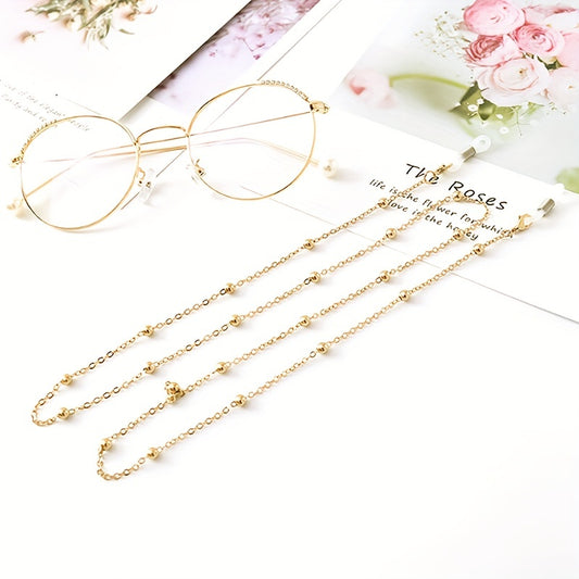 Bead Decor Glasses Chain Anti Slip Sunglasses Lanyard Stylish Eyewear Retainer