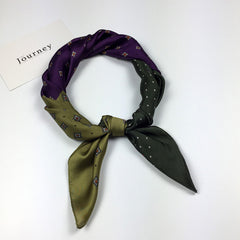 Gentleman Retro Silk Scarf Square Scarf