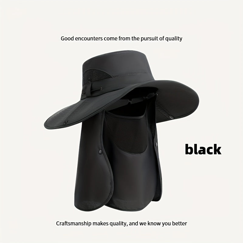 Summer 3-in-1 Fishing Sun Hat UV Protection