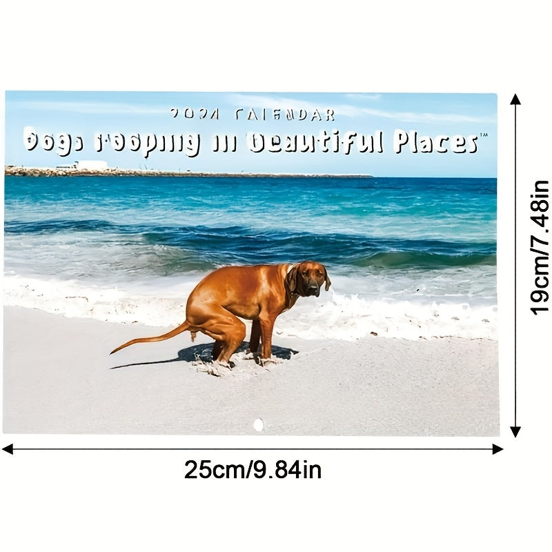 Dog Poop Prank Year's Calendar