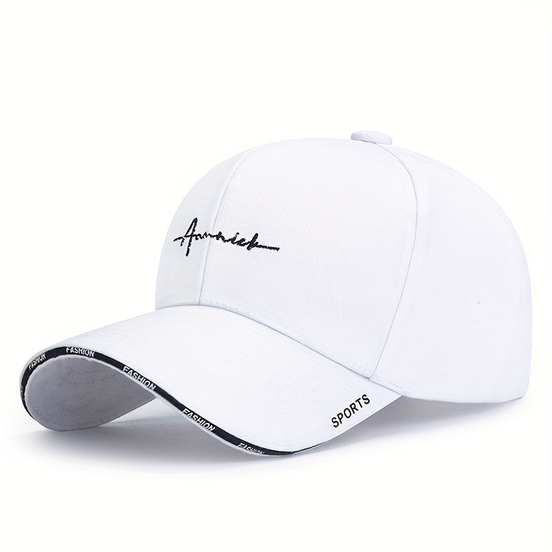 Unisex Embroidered Baseball Cap Sun Protection Hat