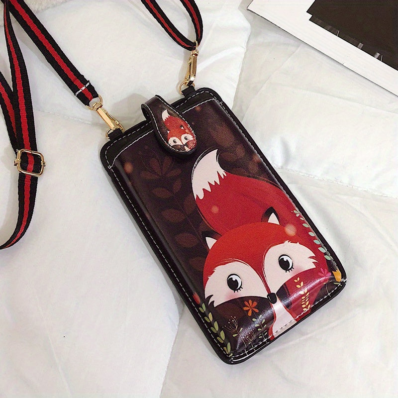 Printed Crossbody Bag Mini Mobile Phone Purse