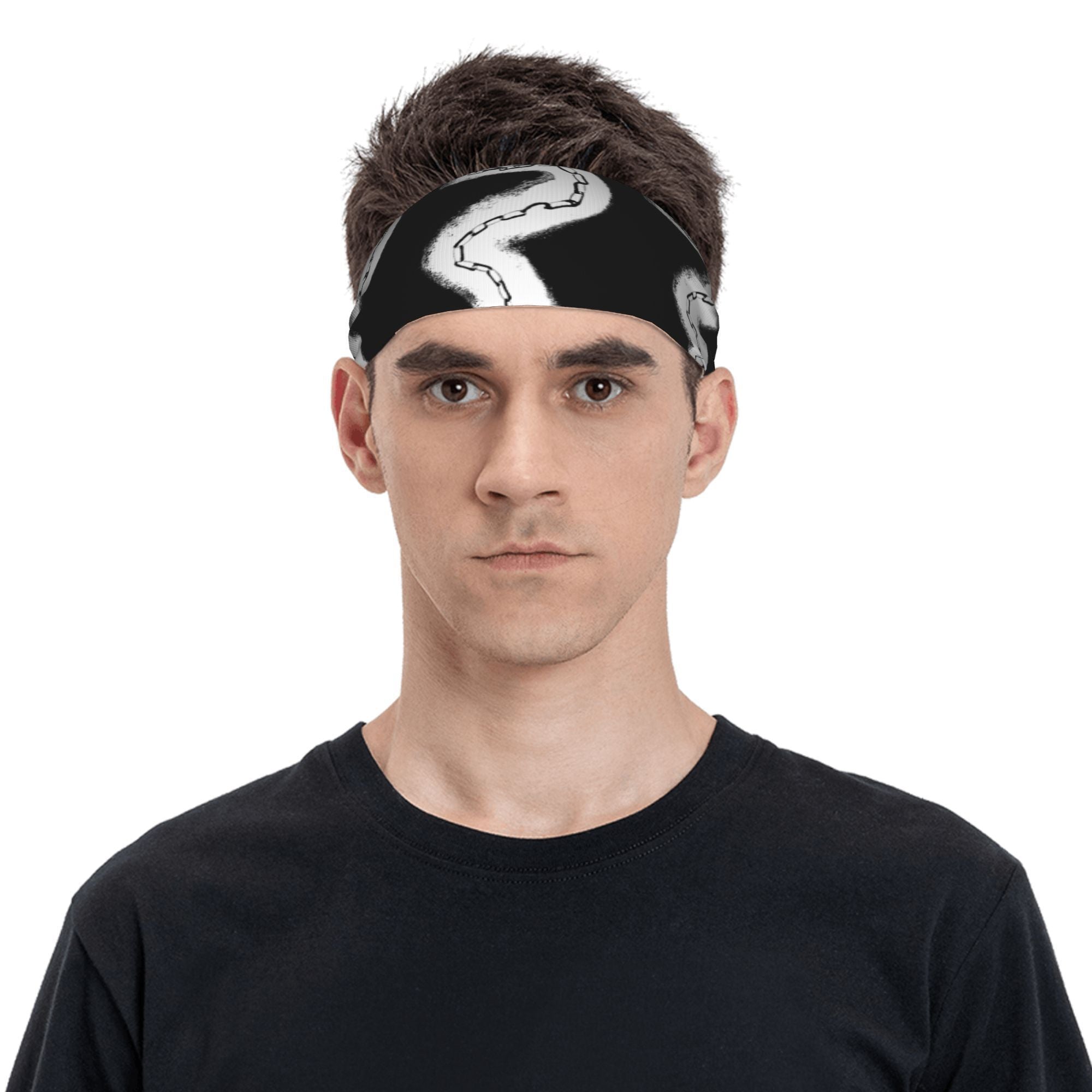 Stylish Swirl Pattern Sport Headband