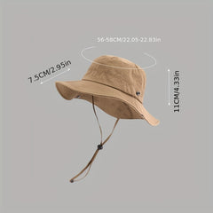 Kids Spring Summer Bucket Hat Outdoor Sunshade Quick Drying Hat