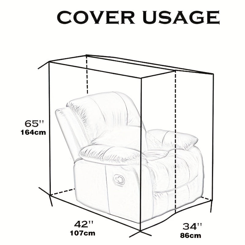 Furniture Cover Dust Proof Moving Bag For Chairs - 2pcs