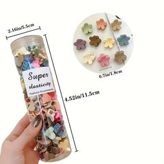 50pcs Small Flower Hair Clip Princess Hairpin Hair Accessories