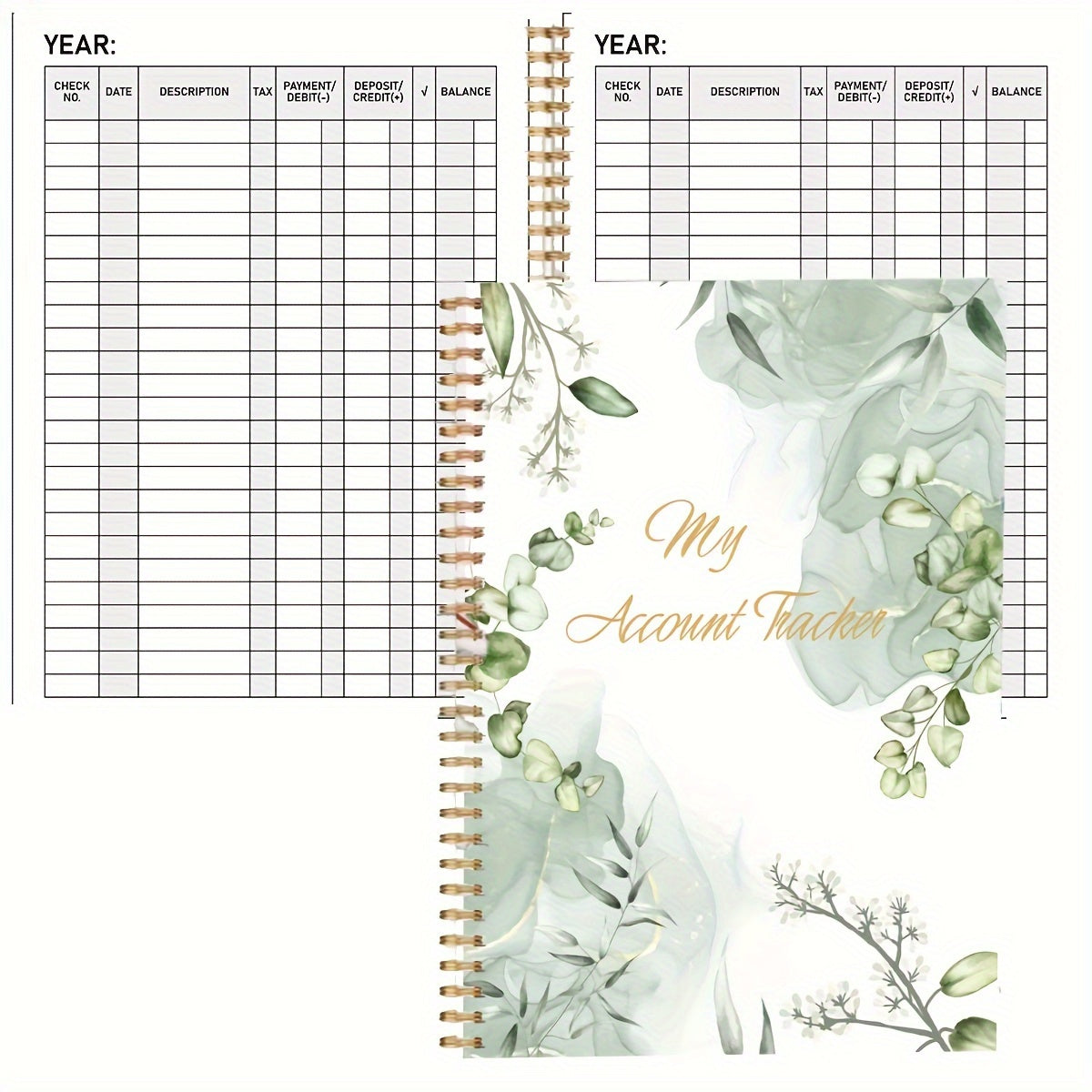 Check Register Book 100 Sheets 100g W