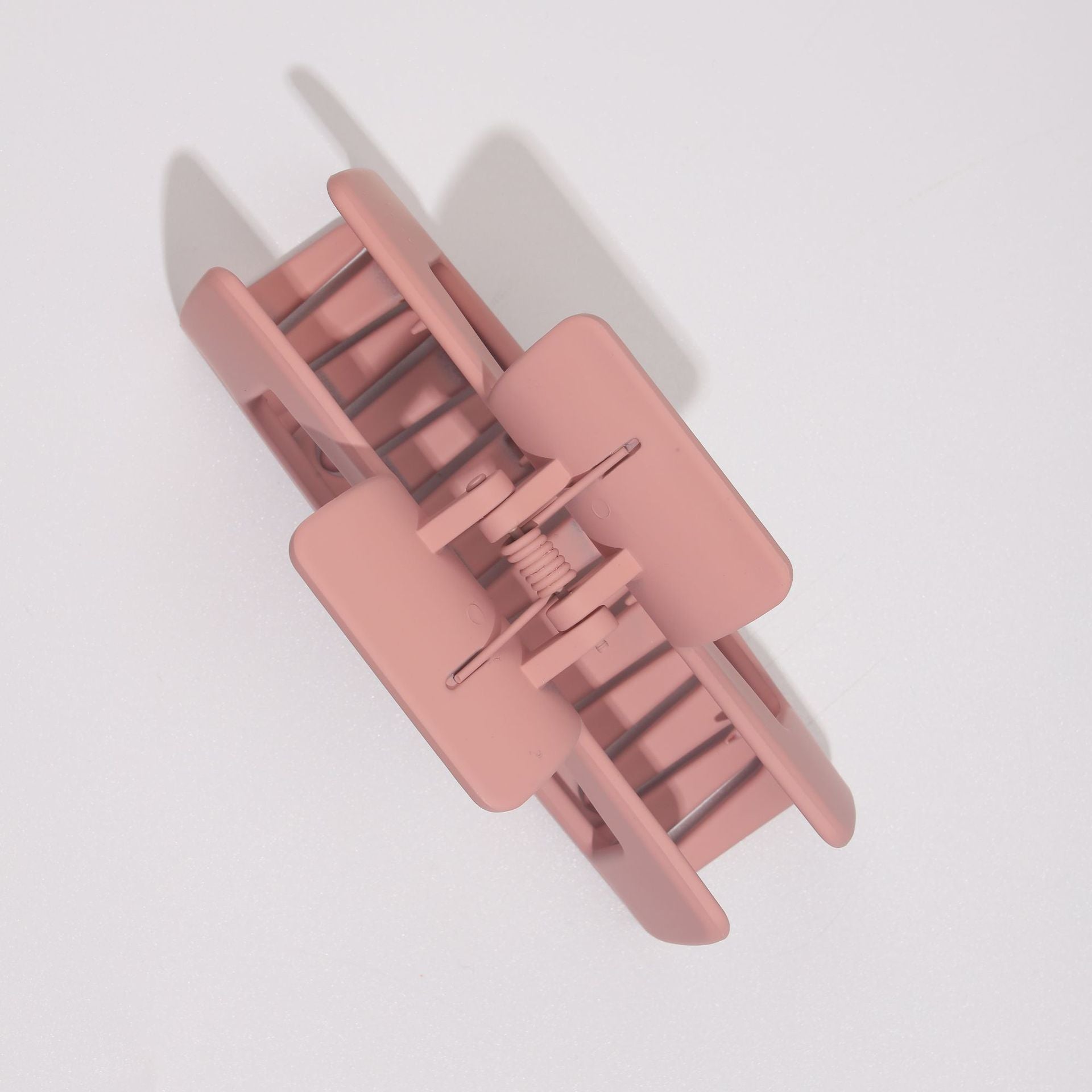 Frosted Square Hair Claw Accessory