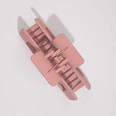 Frosted Square Hair Claw Accessory