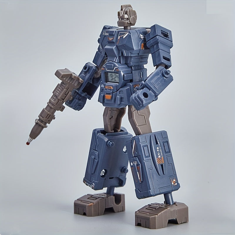 Metamorphic Pen Robot Electronic Time Pen 2 in 1 Toy