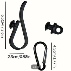 3PCS U Shape Hook - Bogg Bag Insert Charm Cup Hanger Key Holder