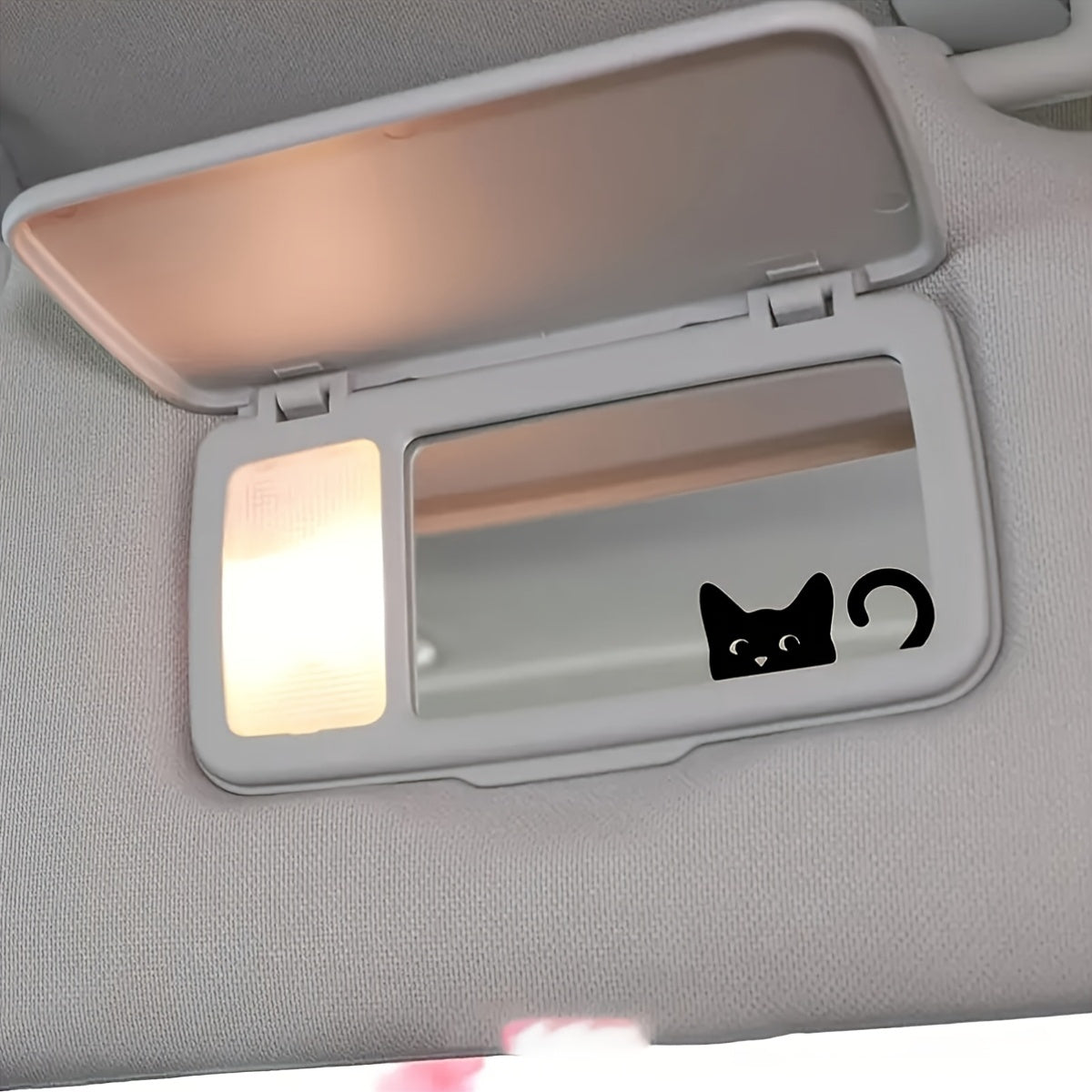 Cute Cartoon Cat Vinyl Sticker - Glossy Self Adhesive