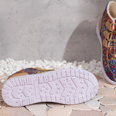 Ethnic Style Snow Boots Comfortable Thickened Winter Footwear