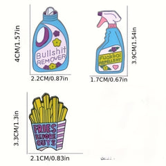 Novelty Laundry Detergent Bottle Brooch
