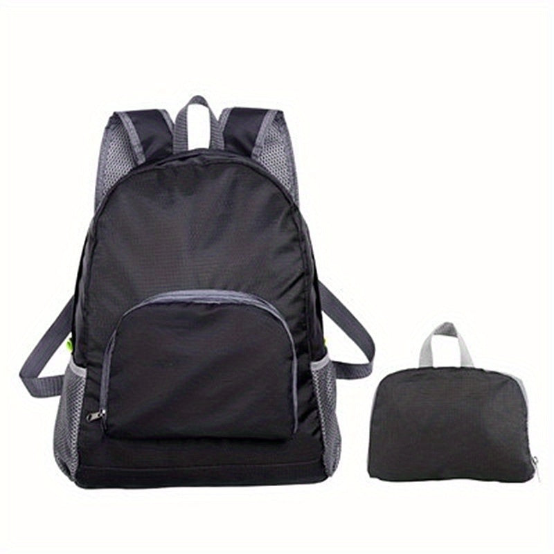 Portable Folding Backpack Large Capacity Waterproof Travel Bag